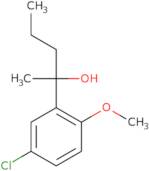 2-(3-Chloro-6-methoxyphenyl)-2-pentanol