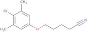 5-(4-Bromo-3,5-dimethylphenoxy)pentanenitrile