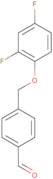 4-((2,4-Difluorophenoxy)methyl)benzaldehyde