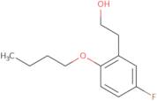 2-(2-Butoxy-5-fluorophenyl)ethanol