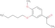 1-(4-Methoxy-3-(pentyloxy)phenyl)propan-1-one