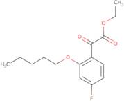 Ethyl 2-(4-fluoro-2-(pentyloxy)phenyl)-2-oxoacetate