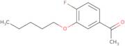 1-(4-Fluoro-3-(pentyloxy)phenyl)ethanone