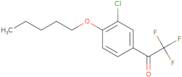 1-(3-Chloro-4-(pentyloxy)phenyl)-2,2,2-trifluoroethanone