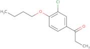 1-(4-Butoxy-3-chlorophenyl)propan-1-one