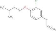 4-Allyl-2-chloro-1-(isopentyloxy)benzene