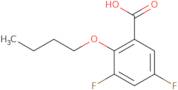 2-Butoxy-3,5-difluorobenzoic acid