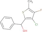 (3-Chloro-4-fluoro-5-methylthiophen-2-yl)(phenyl)methanol