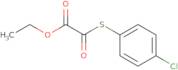 Ethyl 2-(4-chlorophenyl)sulfanyl-2-oxo-acetate