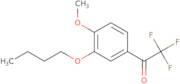 1-(3-Butoxy-4-methoxyphenyl)-2,2,2-trifluoroethanone