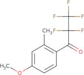 2,2,3,3,3-Pentafluoro-1-(4-methoxy-2-methylphenyl)propan-1-one