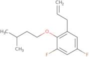 1-Allyl-3,5-difluoro-2-(isopentyloxy)benzene