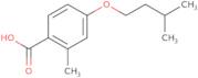 4-(Isopentyloxy)-2-methylbenzoic acid