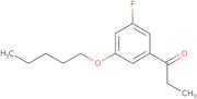 1-(3-Fluoro-5-(pentyloxy)phenyl)propan-1-one