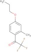 2,2,2-Trifluoro-1-(2-methyl-4-propoxyphenyl)ethanone