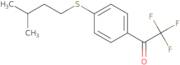 2,2,2-Trifluoro-1-(4-(isopentylthio)phenyl)ethanone