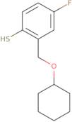 2-[(Cyclohexyloxy)methyl]-4-fluorothiophenol