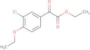 Ethyl 3-chloro-4-ethoxybenzoylformate