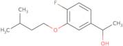 1-(4-Fluoro-3-(isopentyloxy)phenyl)ethanol