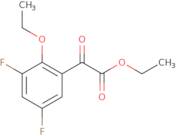 Ethyl 3,5-difluoro-2-ethoxybenzoylformate