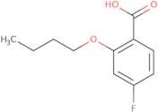 2-Butoxy-4-fluorobenzoic acid