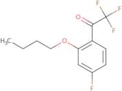 1-(2-Butoxy-4-fluorophenyl)-2,2,2-trifluoroethanone