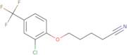 5-[2-Chloro-4-(trifluoromethyl)-phenoxy]pentanenitrile