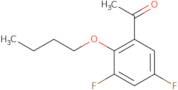 1-(2-Butoxy-3,5-difluorophenyl)ethanone
