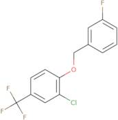 3-Chloro-4-[(3-fluorophenyl)methoxy]benzotrifluoride