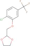 4-Chloro-3-[(1,3-dioxolan-2-yl)methoxy]benzotrifluoride