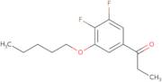 1-(3,4-Difluoro-5-(pentyloxy)phenyl)propan-1-one
