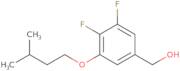 (3,4-Difluoro-5-(isopentyloxy)phenyl)methanol