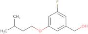 (3-Fluoro-5-(isopentyloxy)phenyl)methanol