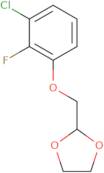 2-(3-Chloro-2-fluoro-phenoxy)methyl-1,3-dioxolane