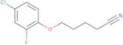 5-(4-Chloro-2-fluoro-phenoxy)pentanenitrile