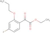 Ethyl 2-(4-fluoro-2-propoxyphenyl)-2-oxoacetate