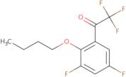 1-(2-Butoxy-3,5-difluorophenyl)-2,2,2-trifluoroethanone