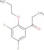 1-(3,5-Difluoro-2-propoxyphenyl)propan-1-one