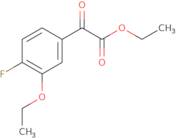 Ethyl 3-ethoxy-4-fluorobenzoylformate