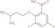 1-(3,5-Difluoro-2-(isopentyloxy)phenyl)ethanone