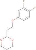 2-[2-(3,4-Difluoro-phenoxy)ethyl]-1,3-dioxane