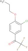 1-(3-Chloro-4-propoxyphenyl)-2,2,2-trifluoroethanone