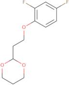 2-[2-(2,4-Difluoro-phenoxy)ethyl]-1,3-dioxane