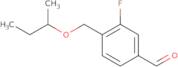 4-[(Sec-butyloxy)methyl]-3-fluorobenzaldehyde