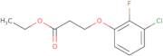 Ethyl 3-(3-chloro-2-fluoro-phenoxy)propanoate