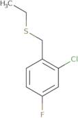 2-Chloro-4-fluorobenzyl ethyl sulfide