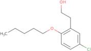 2-(5-Chloro-2-(pentyloxy)phenyl)ethanol