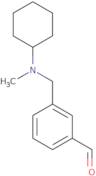 3-((Cyclohexyl(methyl)amino)methyl)benzaldehyde