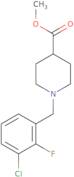 Methyl 1-(3-chloro-2-fluorobenzyl)piperidine-4-carboxylate