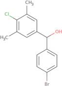 (4-Bromophenyl)(4-chloro-3,5-dimethylphenyl)methanol